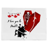 バレンタイン・デーは「愛している」 ラージペーパーバッグ (裏面)