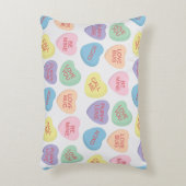 バレンタイン·デー·キャンディー·会話ハート枕 アクセントクッション (正面(垂直))