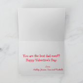 バレンタイン·デー·サファリ·フォー·パパ カード (内部)