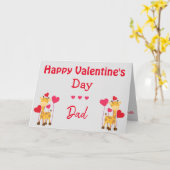 バレンタイン·デー·サファリ·フォー·パパ カード (黄色い花)