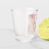 バレンタイン·デー·デザイン·ショット·グラス。 ショットグラス (左)