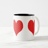 バレンタイン・デー・ハート ツートーンマグカップ (正面右)