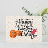 バレンタイン・デー・赤いハート・ラブ・ウィング・バスケットボール  シーズンカード (スタンド正面)