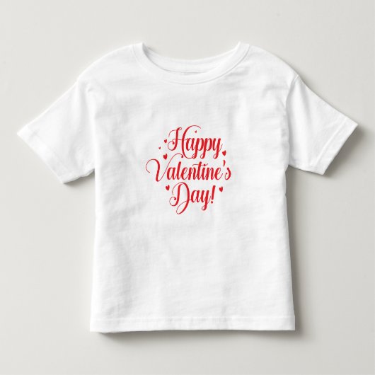バレンタイン トドラーTシャツ (正面)