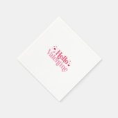 バレンタイン ナプキン スタンダードカクテルナプキン (角)