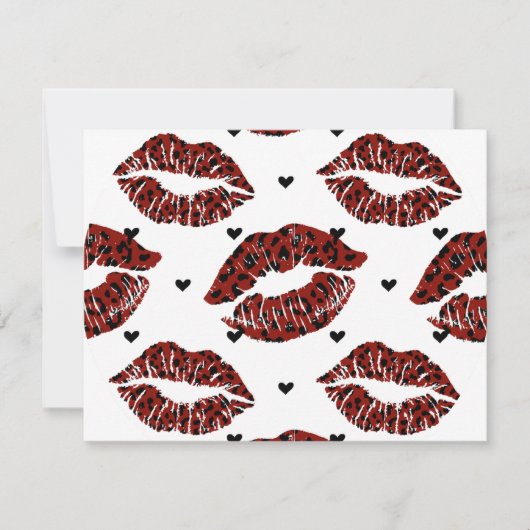 バレンタイン ノートカード (正面)