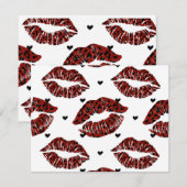 バレンタイン ノートカード (正面/裏面)