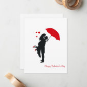 バレンタイン ノートカード (正面/裏面インサイチュ)