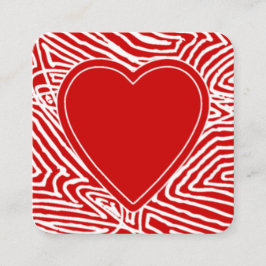 バレンタイン ノートカード