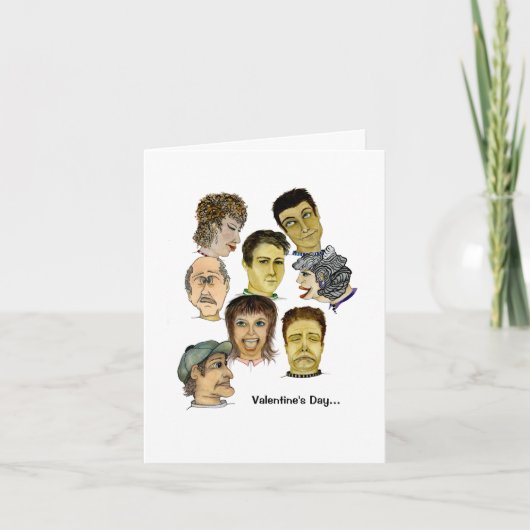 バレンタイン:ハッピーシングル認識度デイカード カード (正面)