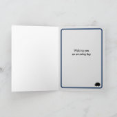 バレンタイン ハリネズミ ハグ カード (内部)