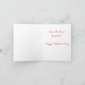 バレンタイン ハートの女王のカード カード (内部)