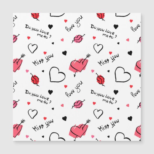 バレンタイン ハートの矢のシームレス (正面)