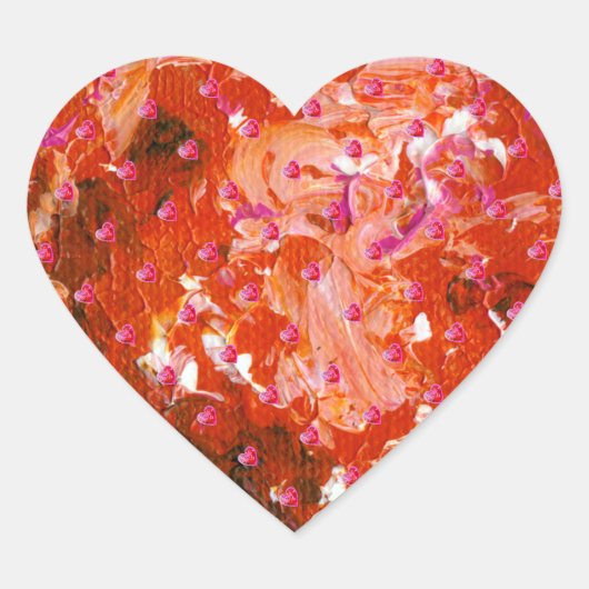 バレンタイン ハートシール (正面)