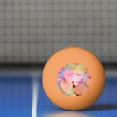 バレンタイン ハート キャンディ 卓球ボール (ネット)