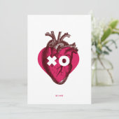 バレンタイン ハート フラット カード。 カード (スタンド正面)