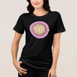 バレンタイン ハート ラテ トライブレンドTシャツ