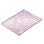 バレンタイン.ハート。文字。 ノートブック (左側)