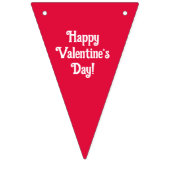 バレンタイン バンティングフラッグ (第1の旗)