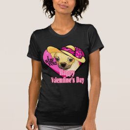 バレンタイン・パグル Tシャツ