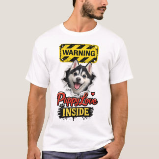 バレンタイン・パピーラブ Tシャツ