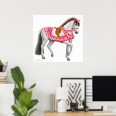 バレンタイン・パレード・ホースのポスター ポスター (ホームオフィス)