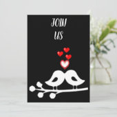 バレンタイン・パーティーの招待状が届いた！ 招待状 (スタンド正面)