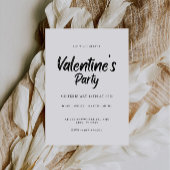 バレンタイン パーティー カード テンプレート