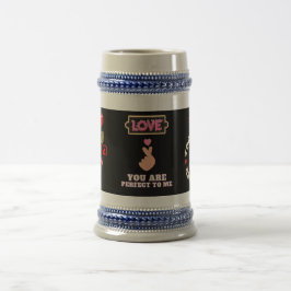 バレンタイン ビールジョッキ