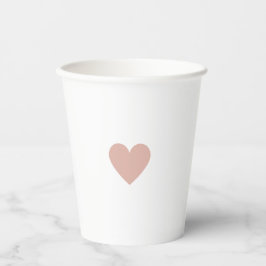 バレンタイン ピンクハート 紙コップ