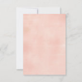 バレンタイン ベビーシャワー 私たちの小さなスイートハート 招待状 (裏面)