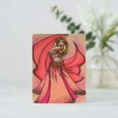 バレンタイン ベリーダンサー ポストカード (スタンド正面)