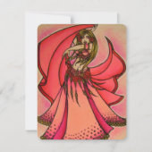 バレンタイン ベリーダンサー ポストカード (正面)