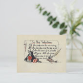 バレンタイン ポストカード (スタンド正面)