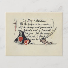 バレンタイン ポストカード
