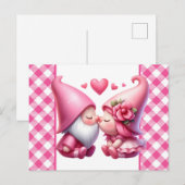 バレンタイン ポストカード (正面/裏面)