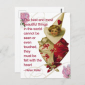 バレンタイン ポストカード (正面/裏面)