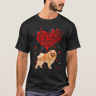バレンタイン ポメラニアン 愛犬家 ペットグッズ Tシャツ
