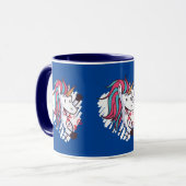 バレンタイン・ユニコーン マグカップ (正面左)