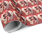 バレンタイン ラッピングペーパー (ロールコーナー)