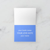 バレンタイン | ラブカード シーズンカード (内部)