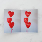 バレンタイン・ラブ・アン・ユーニー シーズンカード (内部)