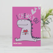 バレンタイン・ラブ・カード Tレックス シーズンカード (スタンド正面)