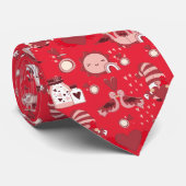 バレンタイン・ラブ・バード ネクタイ (ロール)