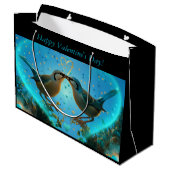 バレンタイン・ラブ・バード ラージペーパーバッグ (裏面アングル)