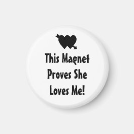 バレンタイン・ラブ・ミー・ロマンチック マグネット