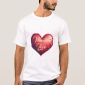 バレンタイン・ラブ Tシャツ (正面)
