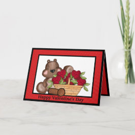 バレンタイン・リス・グリーティングカード シーズンカード
