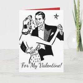 「バレンタイン!」 レトロダンサーValentines シーズンカード