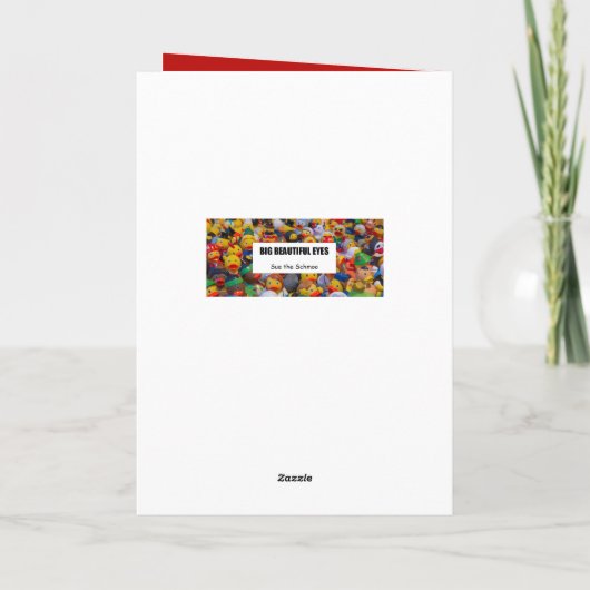 バレンタイン - ローズは赤く、バイオレットは紫 カード (裏面)